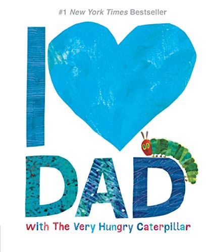 Capa do livro I Love Dad with The Very Hungry Caterpillar