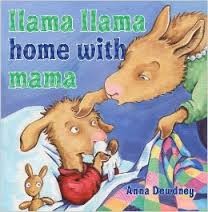 Capa do livro Llama Llama Home with Mama