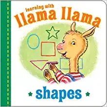 Capa do livro Llama Llama Shapes