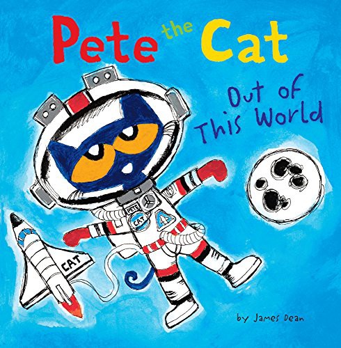 Capa do livro Pete the Cat: Out of This World