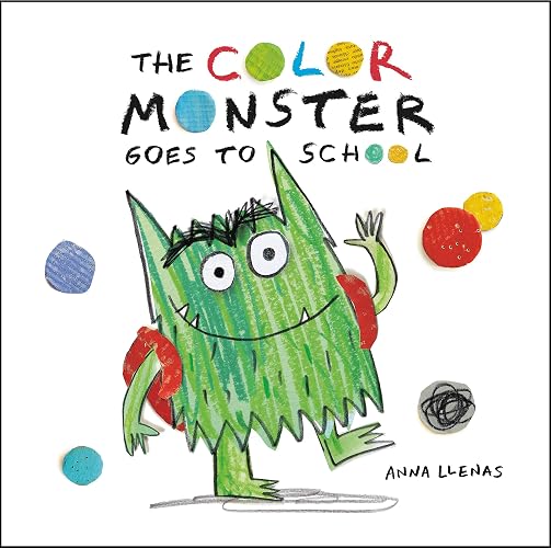 Capa do livro The Color Monster Goes to School