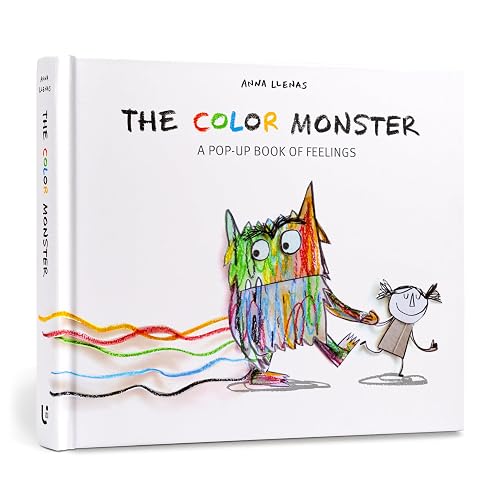 Capa do livro The Color Monster: A Pop-Up Book of Feelings